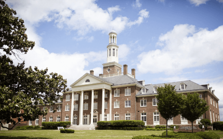 Jewett Hall on Judson College's campuis Jewett Hall on Judson College's campuis