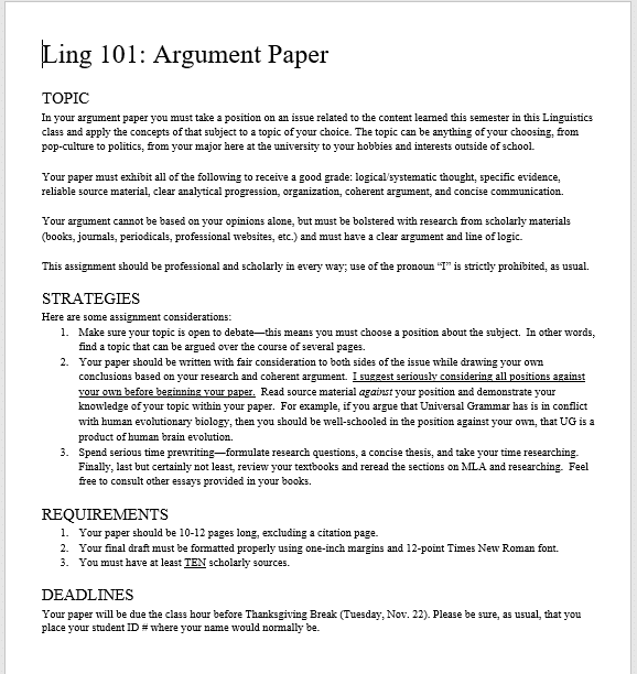 argument paper draft Tutorial video explaining a process for writing an introductory paragraph for an argumentative essay. argument paper draft Tutorial video explaining a process for writing an introductory paragraph for an argumentative essay.
